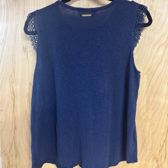 Michael Kors Navy Sleeveless Top - Picture 4 of 4